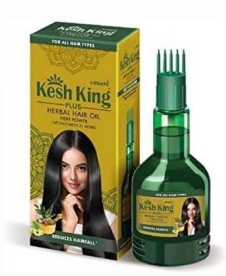 Kesh King Huile Capillaire Ayurvédique Anti-Chute de Cheveux 100 % Formule Ayurvédique