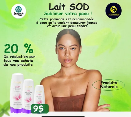 Lait SOD