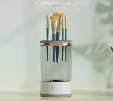 ماكينة تنظيف فرش المكياج الكهربائية بمنفذ USB