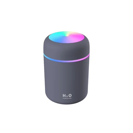 Ultrasonic Mini Air Humidifier 200ML Aroma Essential Oil Diffuser for Home Car USB Fogger Mist Maker with LED Night Lamp