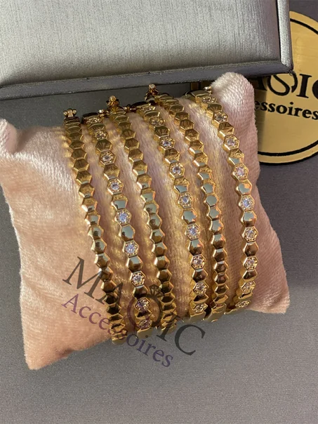 Ensemble de 6 bracelets inoxydable