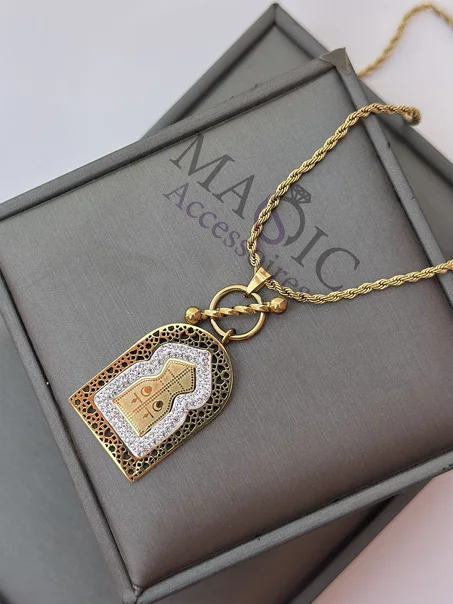 Collier model OR en acier inoxydable