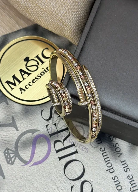 سوار وخاتم بتصميم متكامل