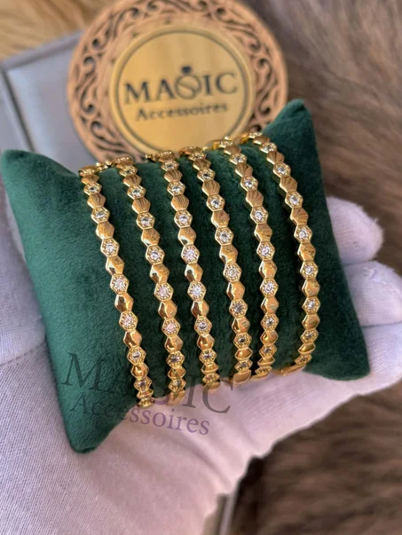 Sertlla chahda de 6 Bracelets inoxydable