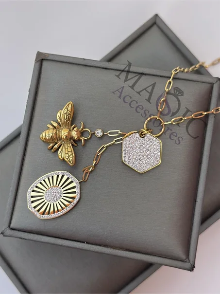 Collier model OR en acier inoxydable