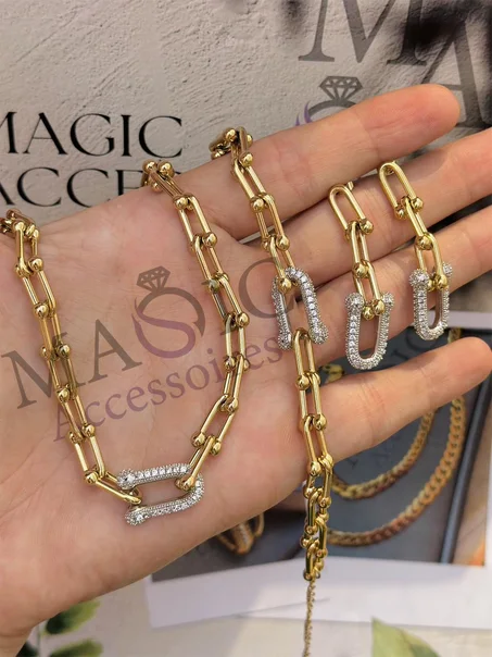 Ensemble Tifany en acier inoxydable