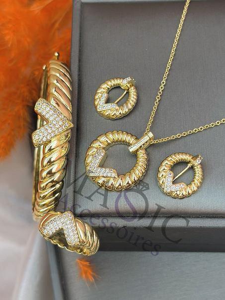 Ensembles colier + Bracelet + Bague + Boucles