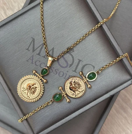 Bracelets + gourmet Louiz acier inoxydable