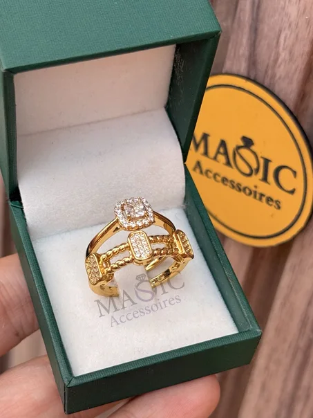 Bague de Mariage en acier inoxydable de qualité
