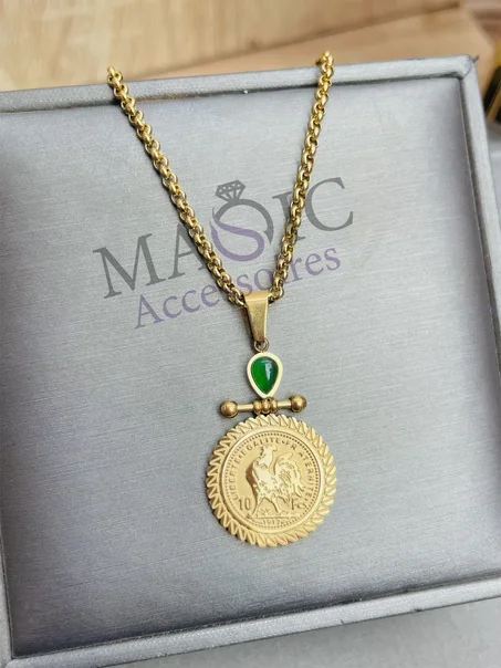 Collier Louiz en acier inoxydable