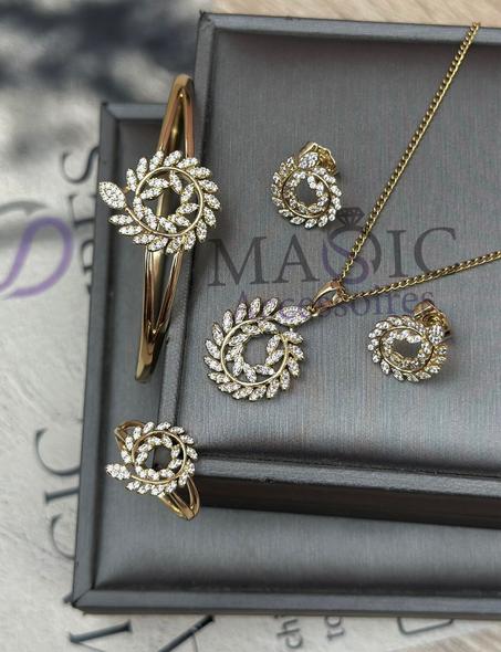Ensembles colier + Bracelet + Bague + Boucles 28