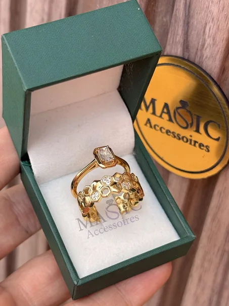 Bague de Mariage en acier inoxydable de qualité