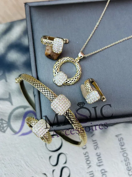 Ensembles colier + Bracelet + Bague + Boucles 26