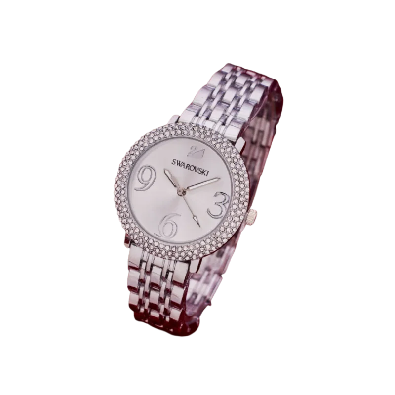 Montre-Bracelet en acier inoxydable pour femmes montre SWAROVSKI