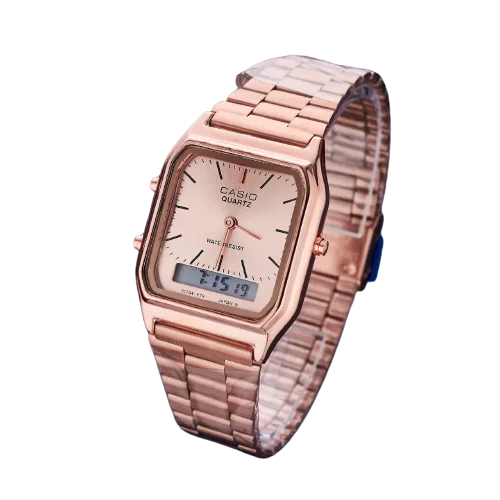 Montre rétro-classique CASIO pour homme