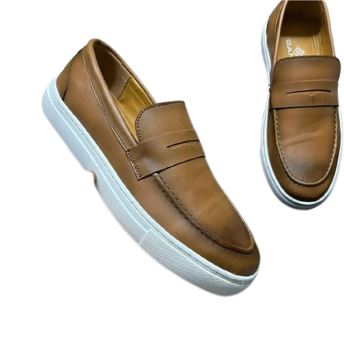 MOCASSINS SOUPLES EN CUIR POUR HOMMES