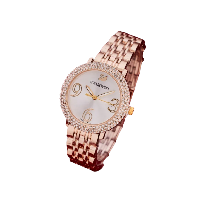 Montre-Bracelet en acier inoxydable pour femmes montre SWAROVSKI