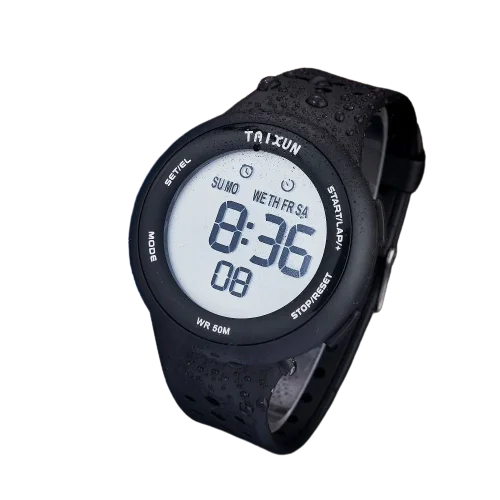 ساعة  رياضية  ومقاومة للماء-TAIXUN Montre de sport