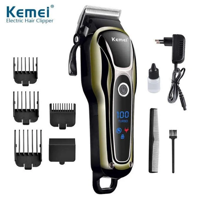 Tondeuse À Cheveux Rechargeable Électrique - Kemei - Haircut Styling Machine
