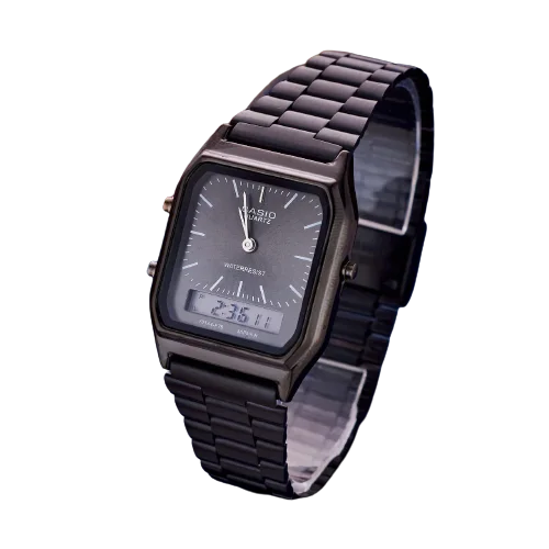 Montre rétro-classique CASIO pour homme