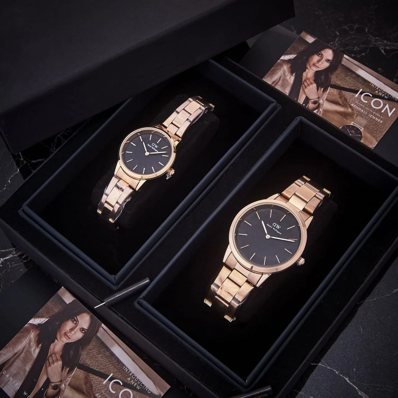 Montre couple DANIEL WELLINGTON