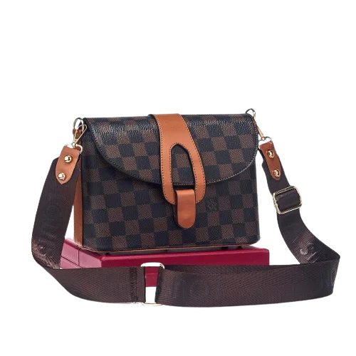 Petit sac de luxe carré à imprimé