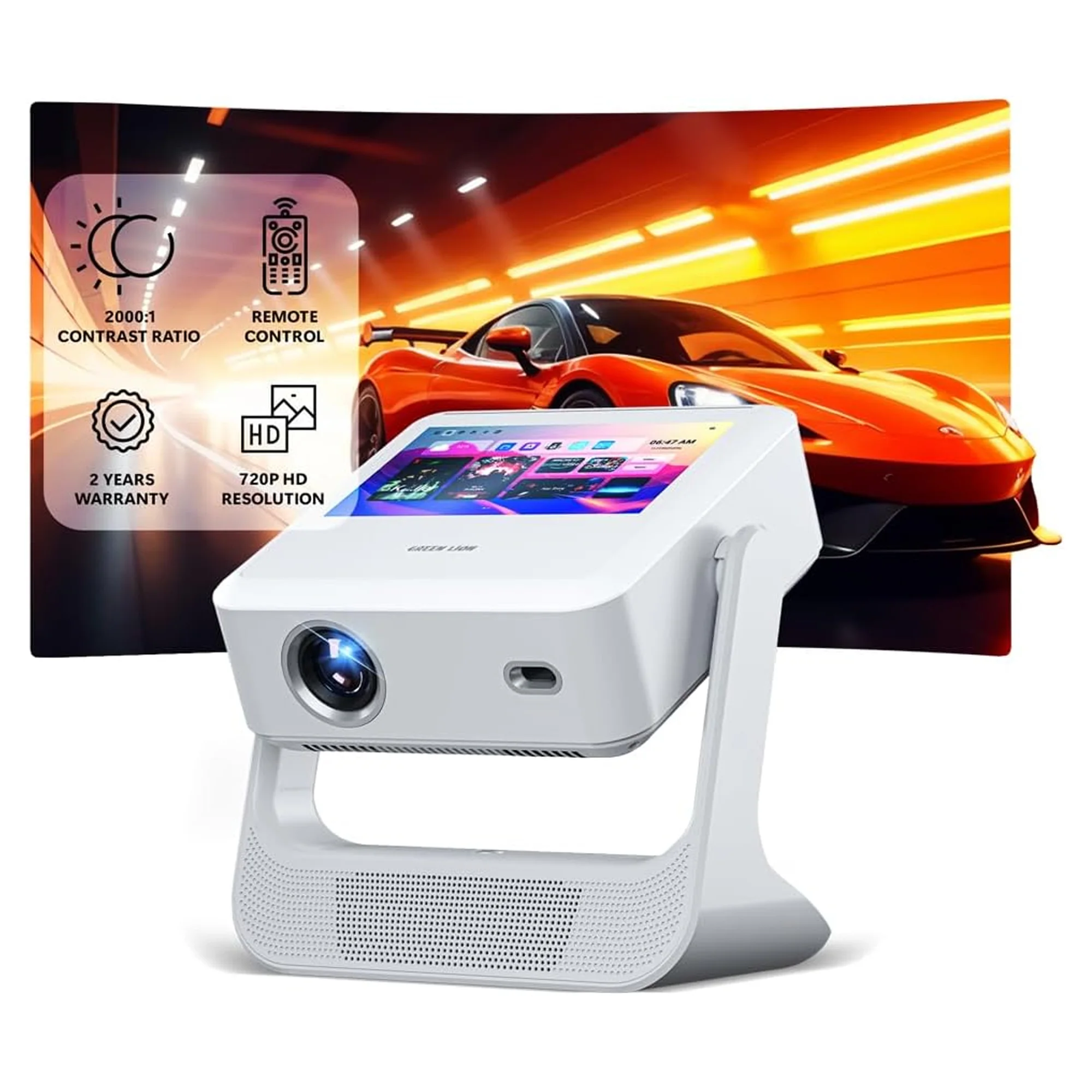 بروجيكتور بشاشة