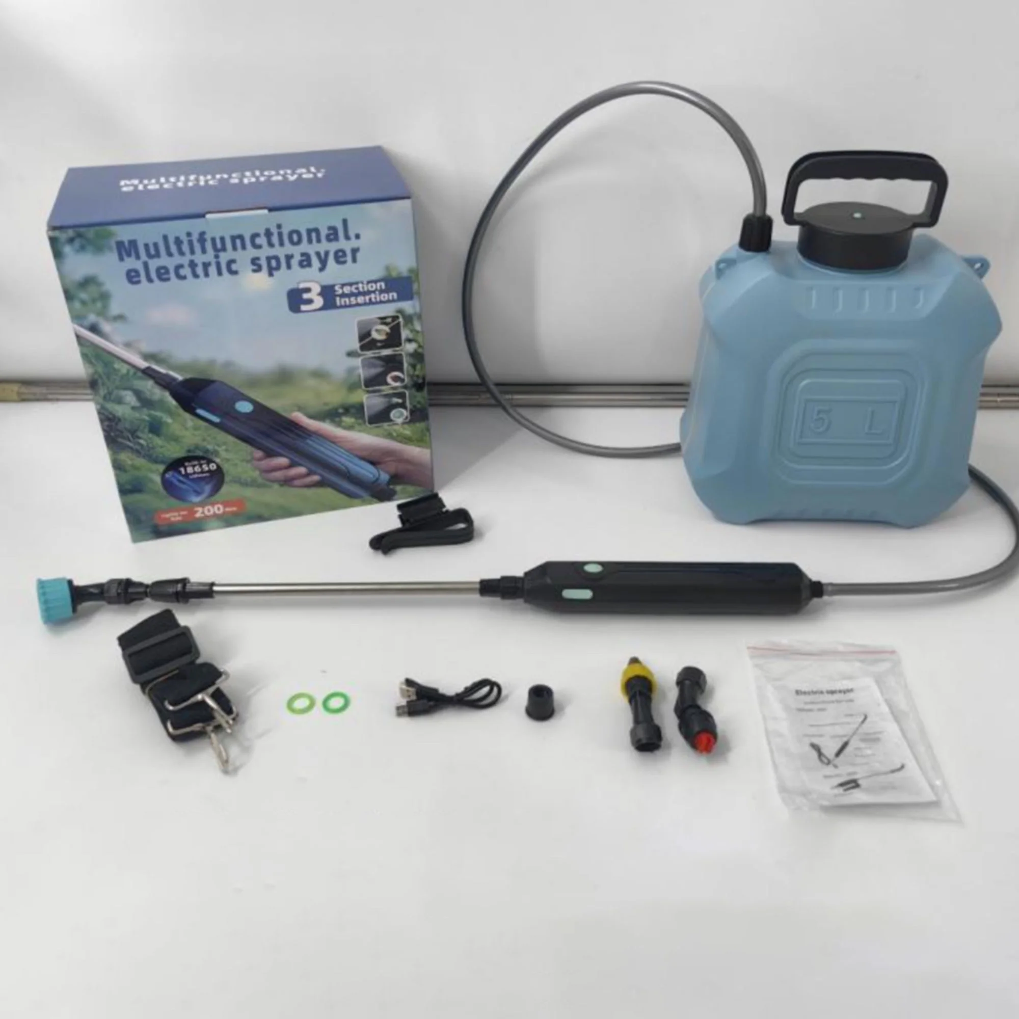 مضخة ضغط يدوية ورذاذ مبيدات حشرية