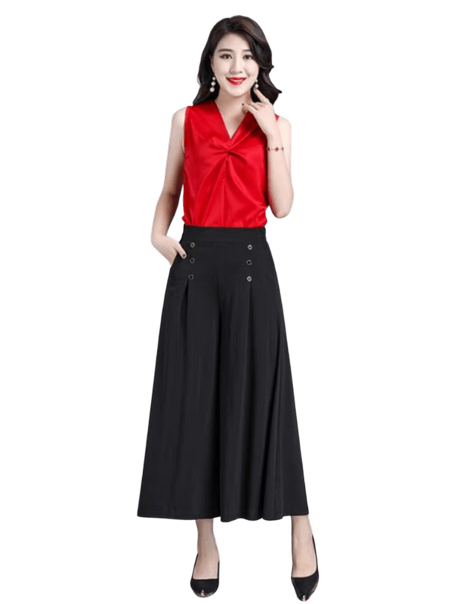 سراويل واسعة الساقين