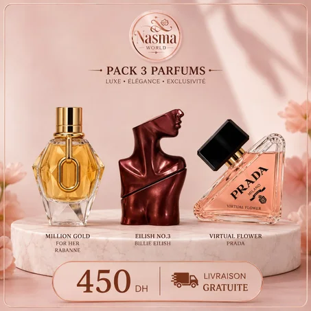 Prada Virtaul Flowers + Million Rabanne + Bilie Elich