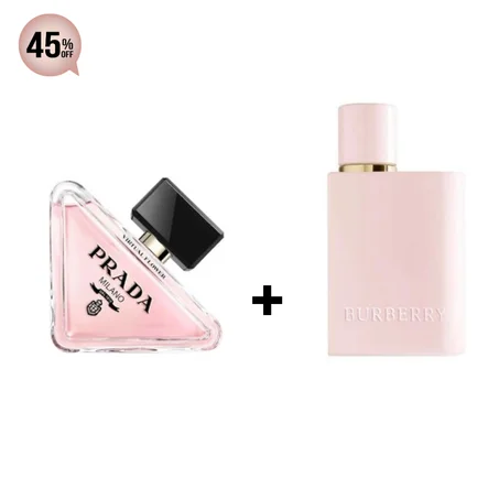 Prada Paradoxe + Burberry élixir
