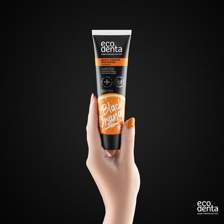Dentifrice blanchissant au charbon actif - saveur orange