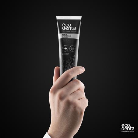 Dentifrice blanchissant au charbon actif - saveur menthe