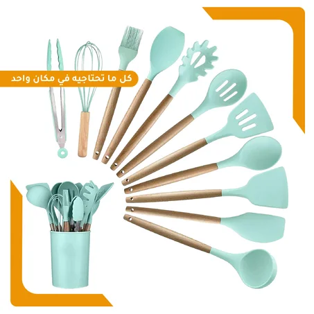 مجموعة أدوات السيليكون  المطبخية