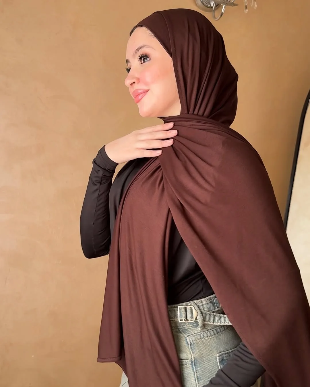 Jel en lycra avec bonnet / Tailles : 190 cm x 60 cm