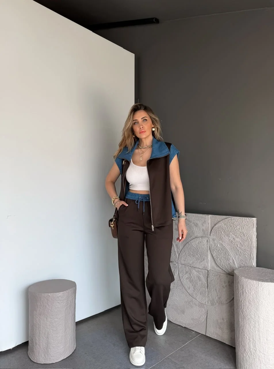 Ensemble gilet Luisa