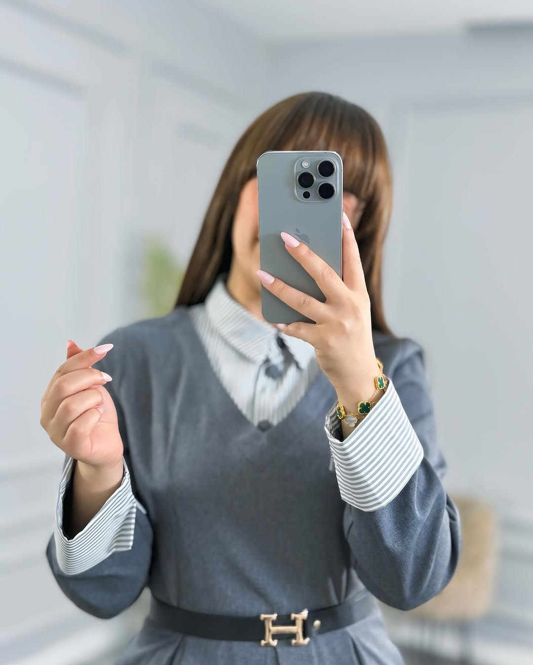 robe chemise avec cienture