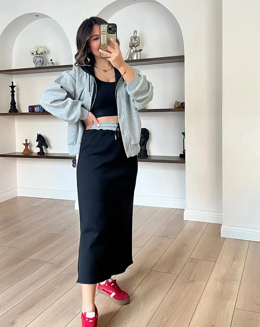 Ensemble  – capuche + Jupe