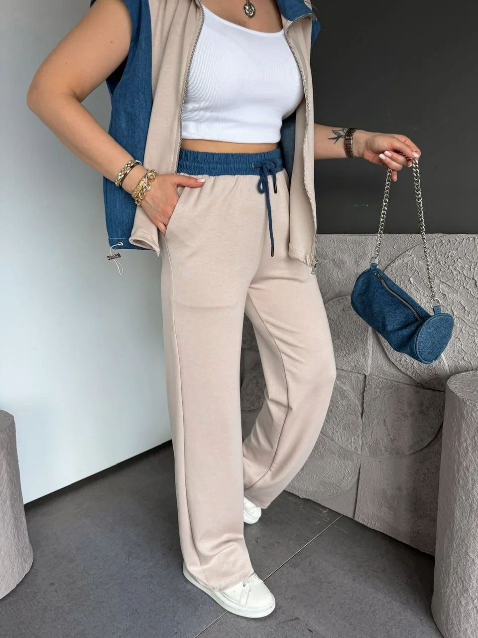 Ensemble gilet Luisa