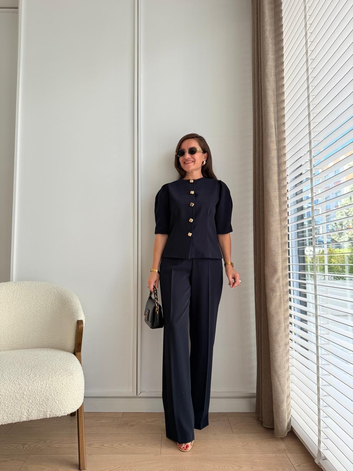 Ensemble veste  manches ballon