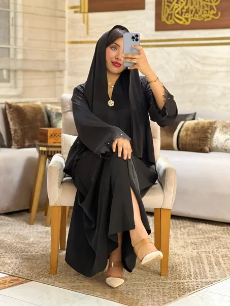 ️عباءة خليجية من صنع مغربي