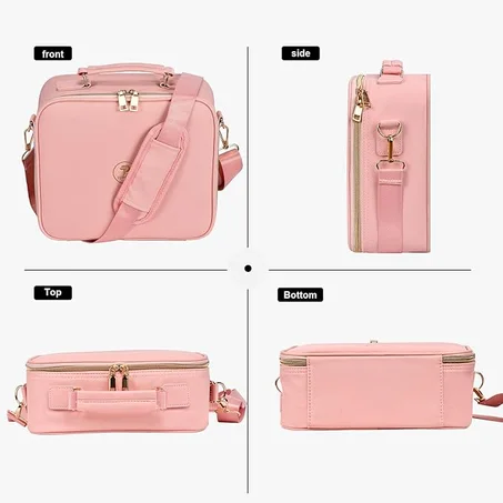 شنطة مكياج للسفر مع مراة