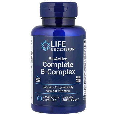 Life extension Complete B- Complex 60 vegetarian capsules