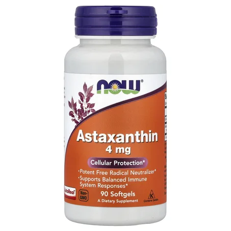 Astaxanthin, 4 mg, 90 Softgels