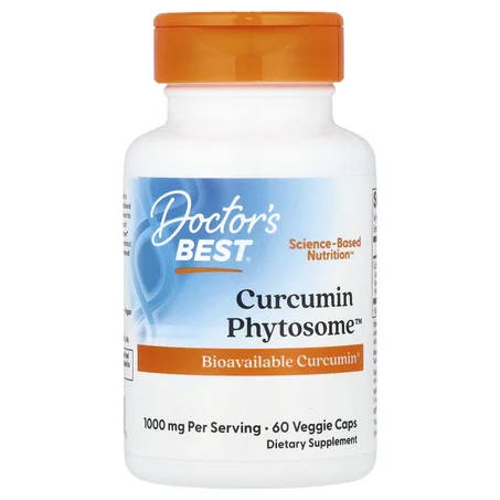 Curcumin Phytosome, 60 Veggie Caps (500 mg per Capsule)