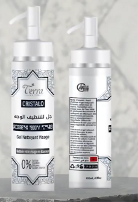 Gel Nettoyant Cristalo 100% Naturel "120ml"