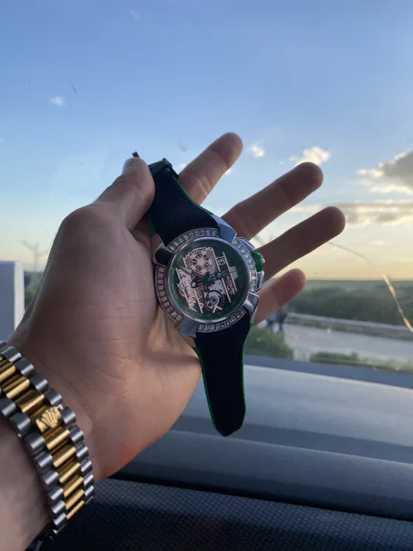 🥶🧊 ساعة كريستيانو رونالدو Jacob and Co 👑 -50% !!!