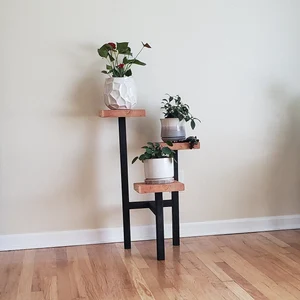 🌿 Support de Plantes en Bois