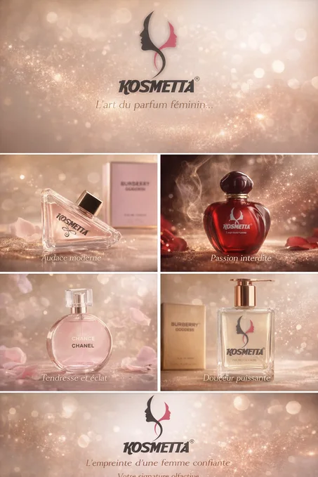 parfum pack Femme de 4 Parfum