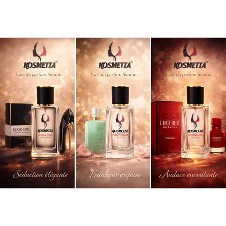 Pack femme de 3 parfum 50 ml